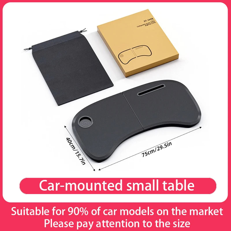 For Tesla Car Table Holder Steering Wheel Car Laptop Computer Desk Mount Stand Table Eat Work Cart Drink Food Coffee Goods Holde
