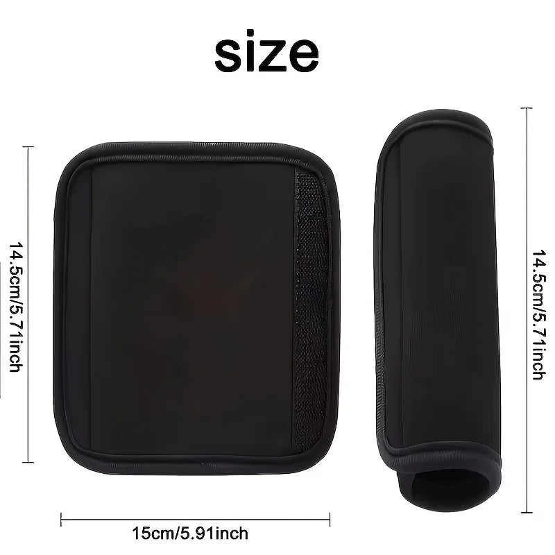 Custom Name Travel Essential Luggage Handle Cover with Personalized Text, Ideal for Protecting Your Hands And Bag Handle