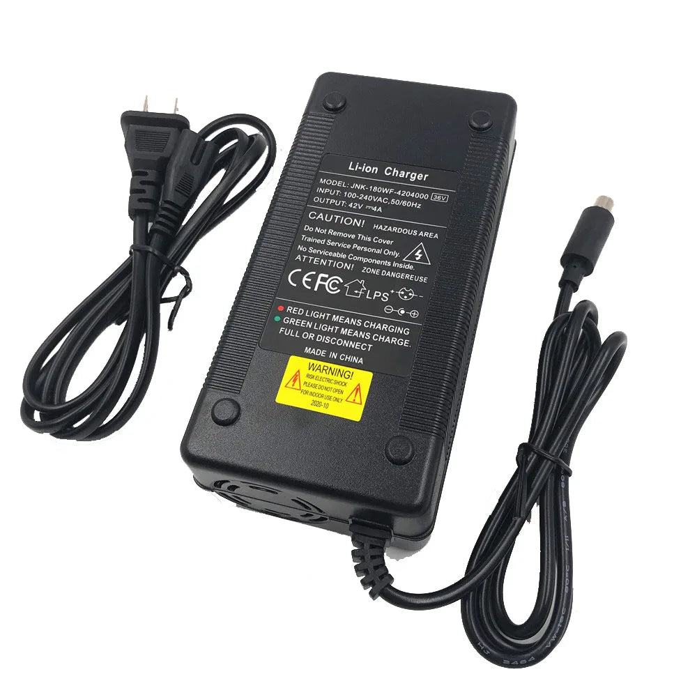 42V 4A Scooter charger Battery Power Supply Adapters Use For Mijia M365 Electric Scooter Skateboard Accessories