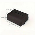 Car Tissue Box, (Large - One Size) Sunshade Seatbackrest Hanging Tissue Box, Car Armrest Box, Car Storage and Organizing Accesso