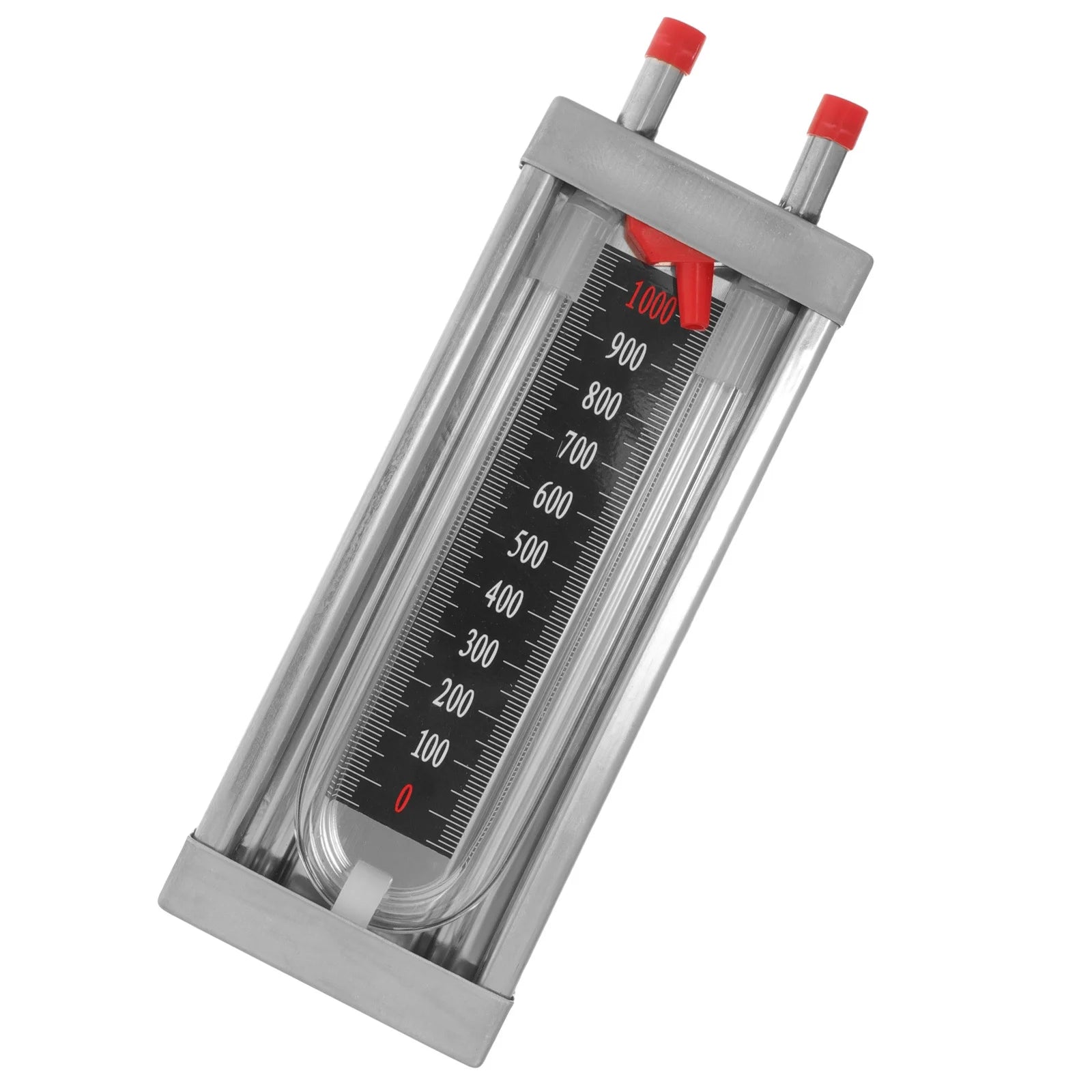 Stainless Steel U-Shaped Pressure Gauge 0-1000Pa Vacuum Tube Tester For Home Lab Water Column Manometer Differential