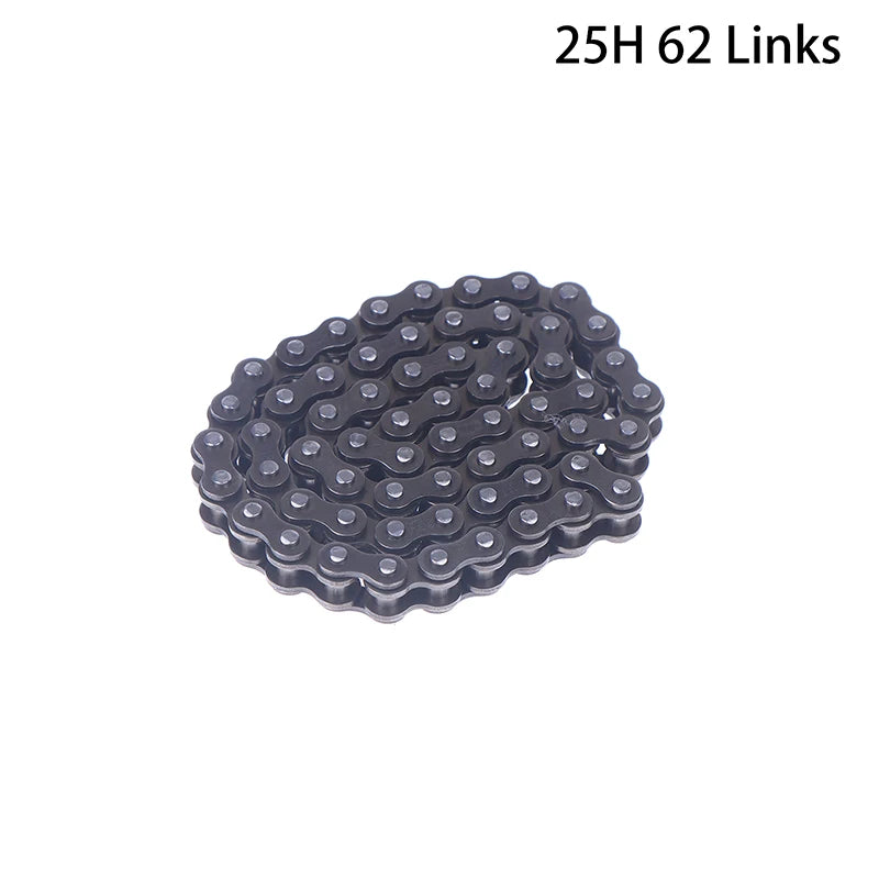 25H Chain With Spare Master Link 49CC 2 Stroke Engine ATV Quad Go Kart Dirt Pocket Mini Motor Bike Section 62/68/132/136/138/158