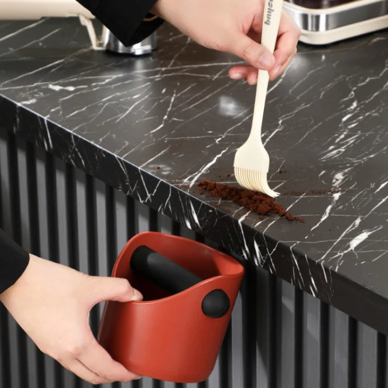 Coffee Knock Box Espresso Grounds Container Anti Slip Espresso Dump Bin Grind Breville Barista Goods Cafe Bar Accessories