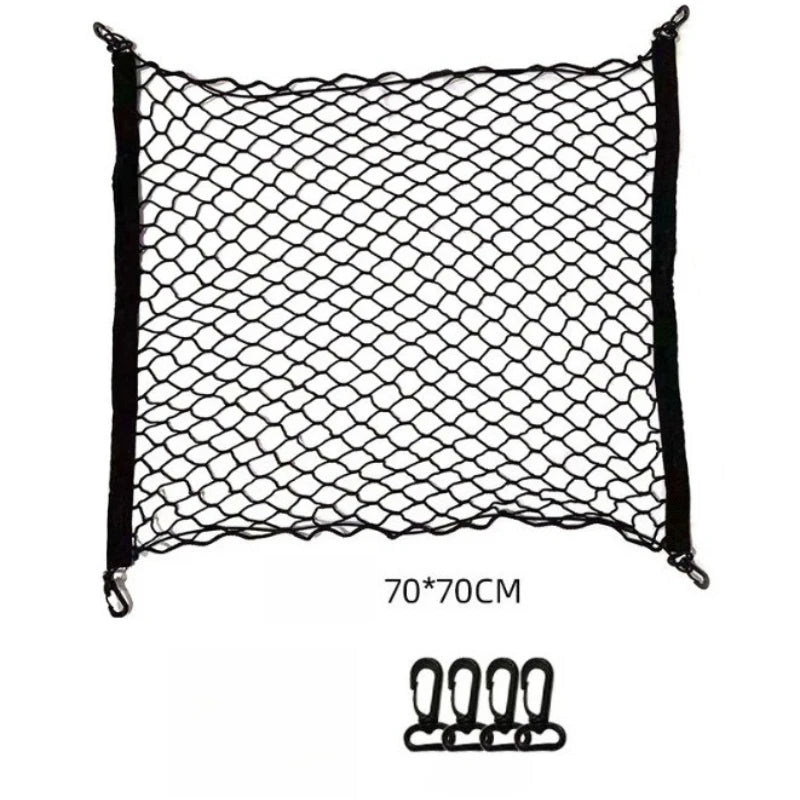 Trunk Cargo Elastic Net, Trunk Organizers and Storage - Luggage Net for Crossover - Best Car Organizer