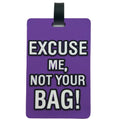 Luggage Bag Label PVC Luggage Bag Tote Bag Travel Bag Label With Business Card And Privacy Cover IT'S NOT YOU BAGS