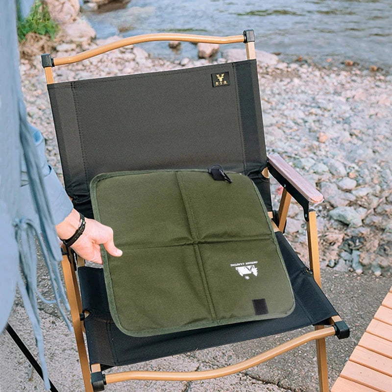 Camping Seat Pad Foldable Oxford Cloth Waterproof Moisture Proof Lightweight For Hiking Picnic Beach Fishing