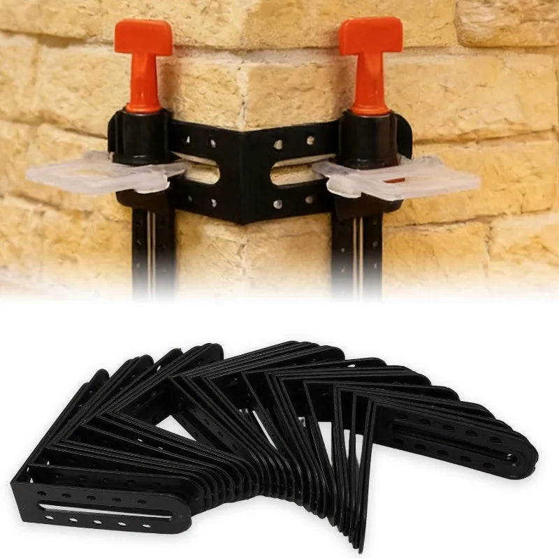 Tile Leveling System Clips Male Angle Floor Wall Tile Spacers Locater Professional Ceramic Leveler Construction Laying Adjuster