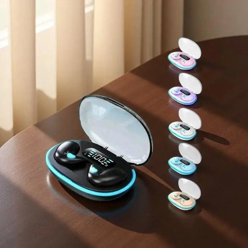 X55 Wireless Sleep Earphones - Invisible Bluetooth Earbuds for Side Sleepers, Passive Noise Reduction, Comfort All-Night
