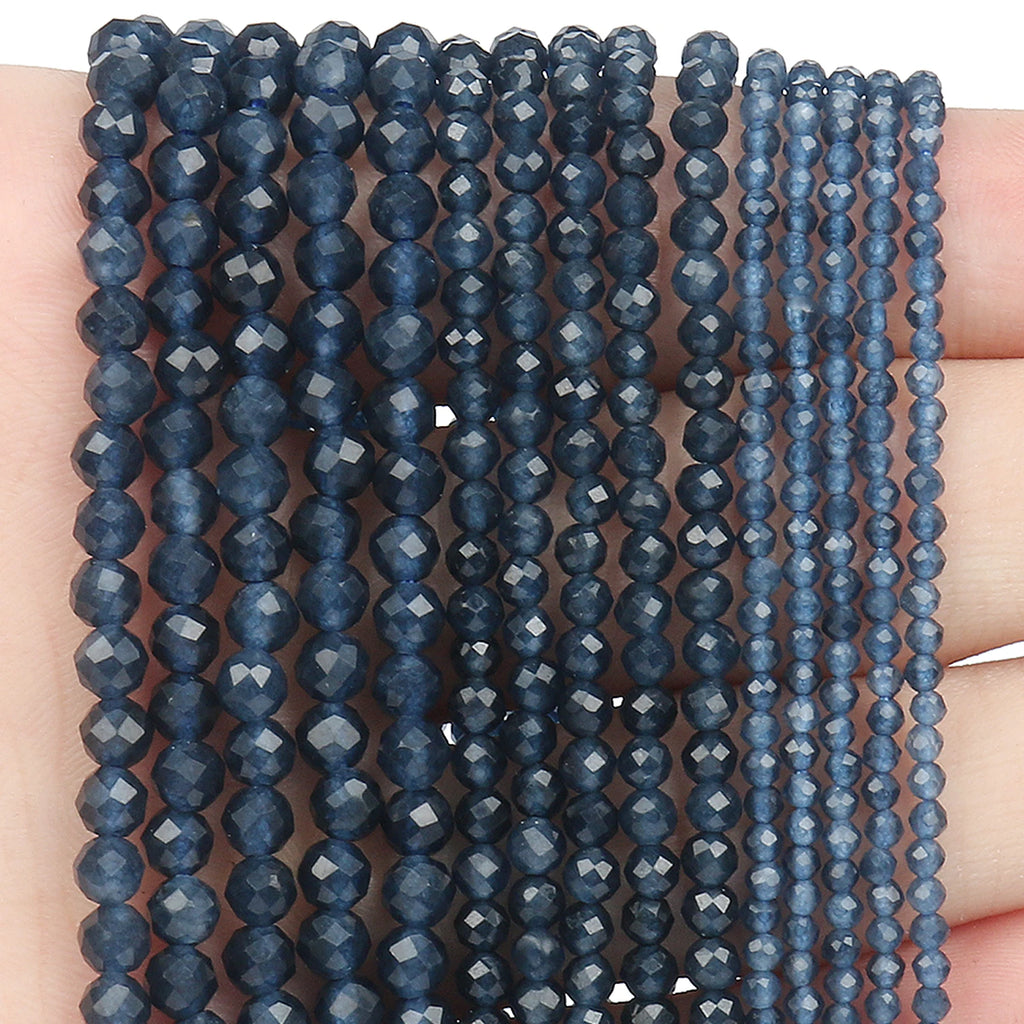 Natural Red Jasper 2mm 3mm 4mm Faceted Round Loose Spacer Beads Diy Bracelet Necklace Jewelry Making Handmade Crafts Accessories