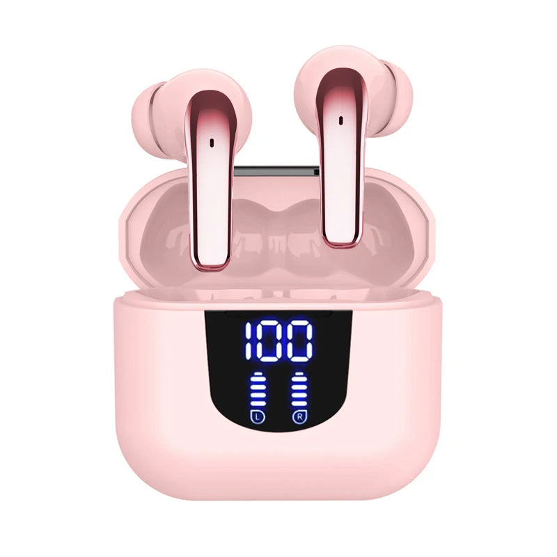 Wireless Earphones HiFi Sound Surround Stereo IPX7 Waterproof Compatible with All Smartphones