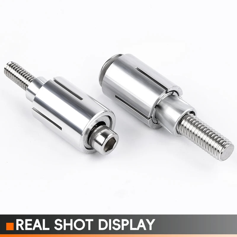 2pcs/set 13/16mm Expansion Screw Handguard Handlebar End Plugs Screws Universal Handle Bar Expand Screws Motorcycle Accessories