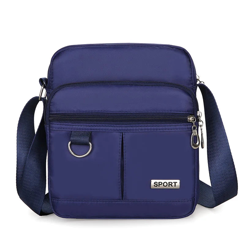 Women Mobile Phone Bag Mini Nylon Crossody Cell Phone Cash Female Messenger Bag Wallet Coin Purse Shoulder Bag Waterproof Casual