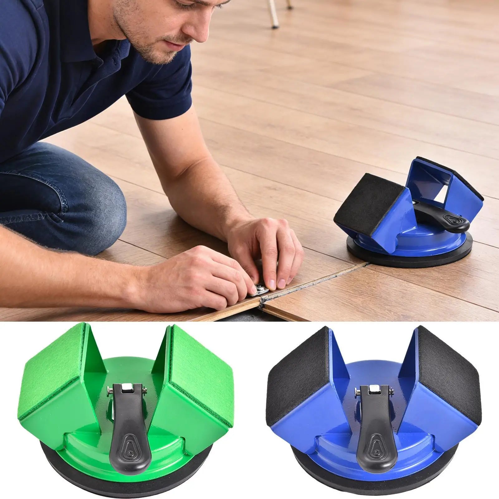 Tile Leveling Tool Heavy Duty Suction Cup Floor Lifter 45degree Striking Filler With Sticky Pads For Alignment Fixing Countertop