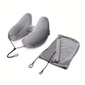 Travel Inflatable U-Shaped Pillow H-Shaped Pillow Long-Distance Car High-Speed Railroad Sleep Neck Pillow Nap Pillow