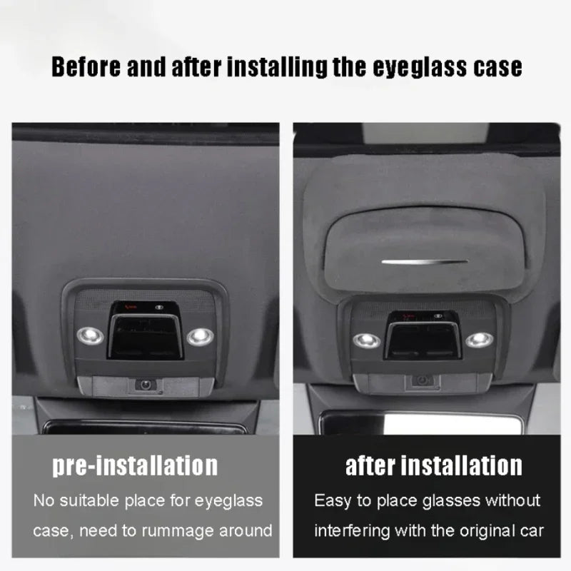 Easily Installable Car Glasses Holder for BYD Seal atto 3 Yuan PLUS Song L  2024 -high volume Sunglasses Case Car Glasses Holder