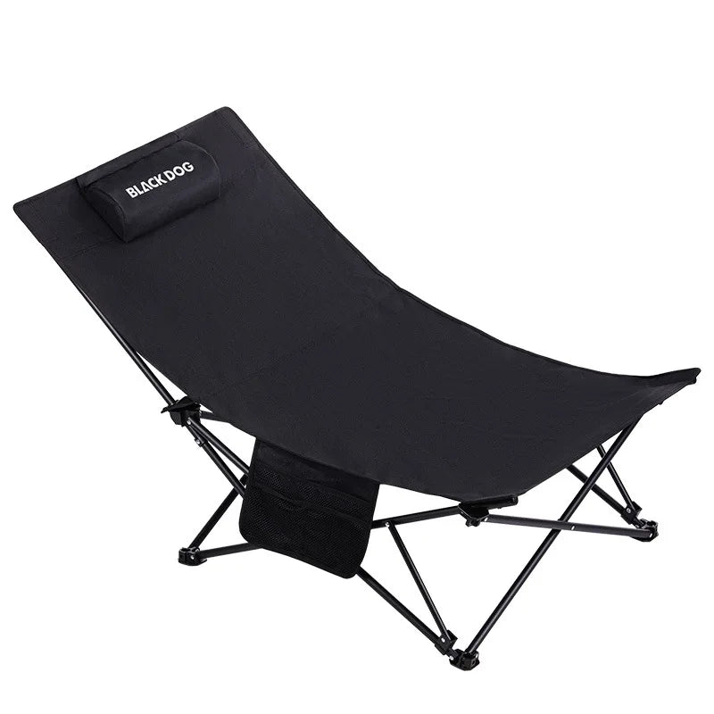 Blackdog Camping Chair With Pillow Lounge Office Nap Home Use Recliner Outdoor Foldable Beach Fishing Tourist Chairs