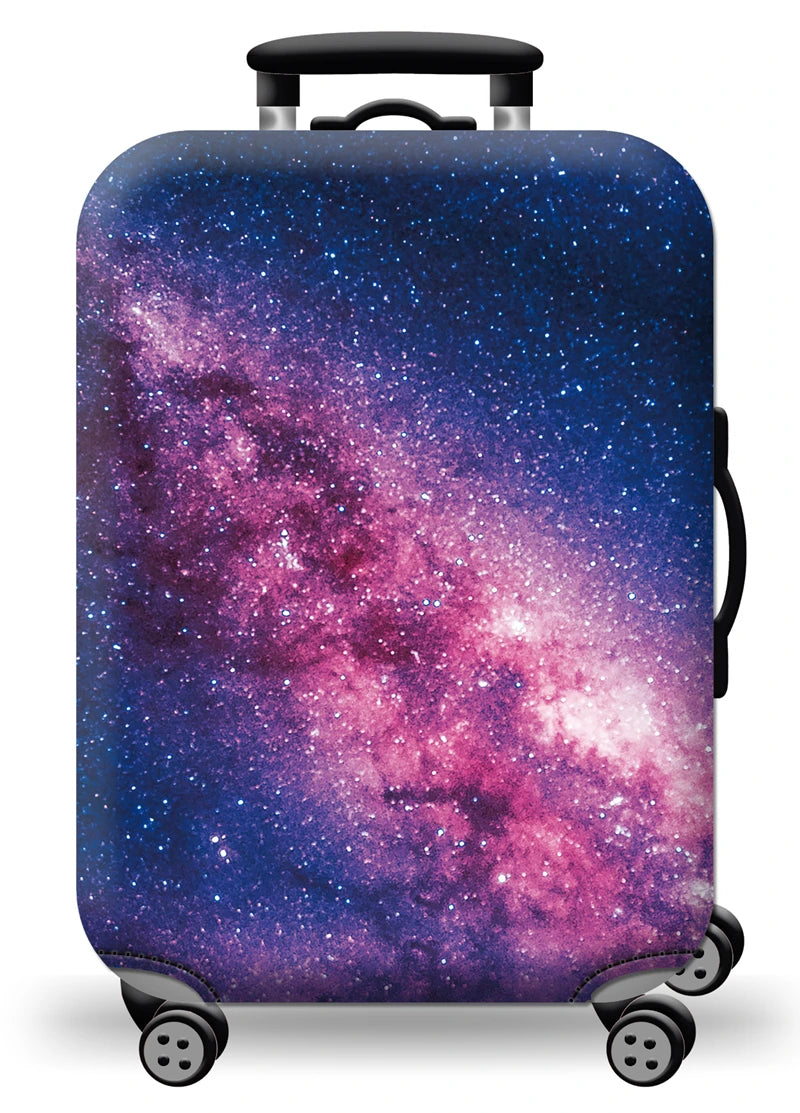 Thick Elastic Universe Luggage Protective Cover Zipper Suit For 18-32 inch Bag Suitcase Covers Trolley Cover Travel Accessories