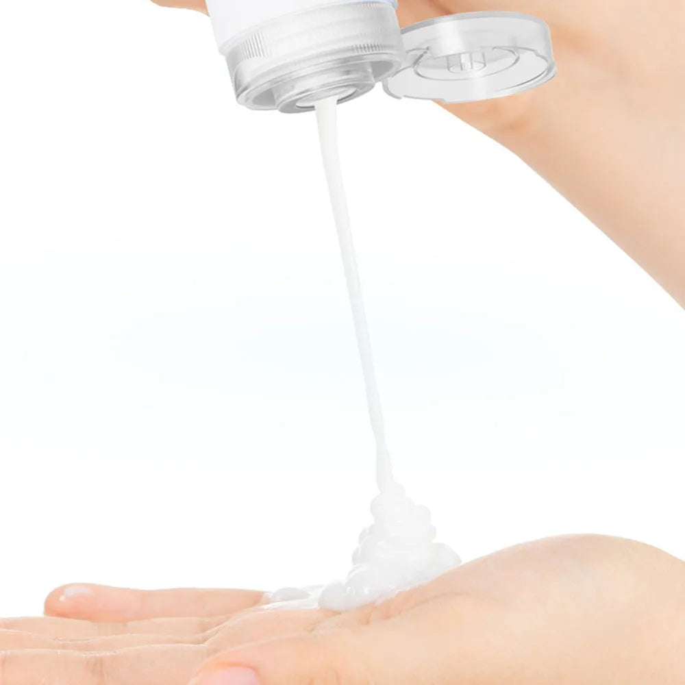 Silicone Travel Bottles Leakproof Refillable Storage Cans Cosmetic Container Dispenser Squeeze Lotion Bottle 30/60/90/120ml