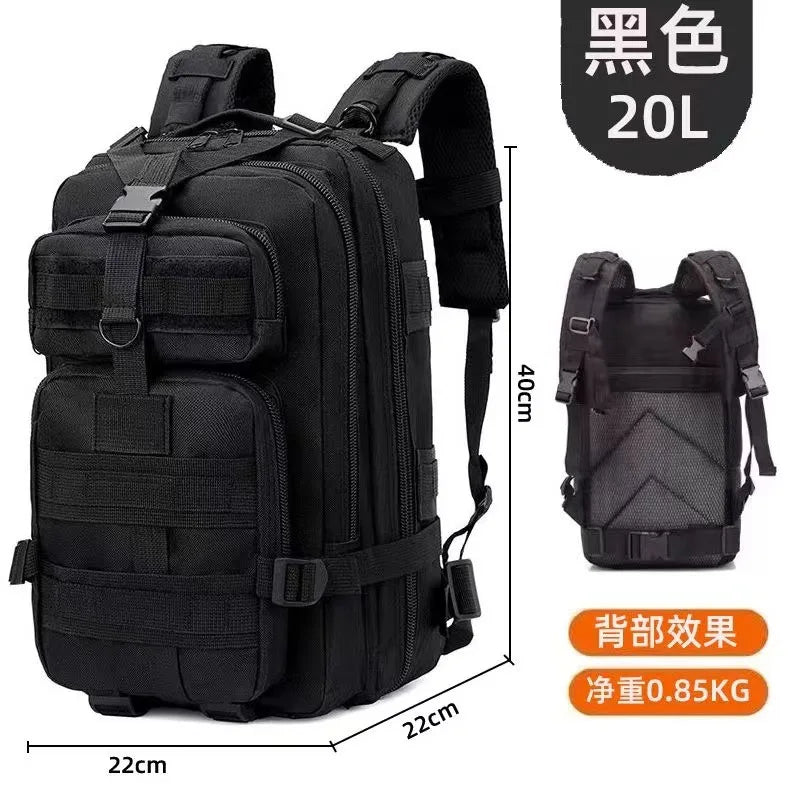 20L/45L 1680D Nylon Waterproof Trekking Fishing Hunting Bag Backpack Outdoor Rucksacks Tactical Sports Camping Hiking