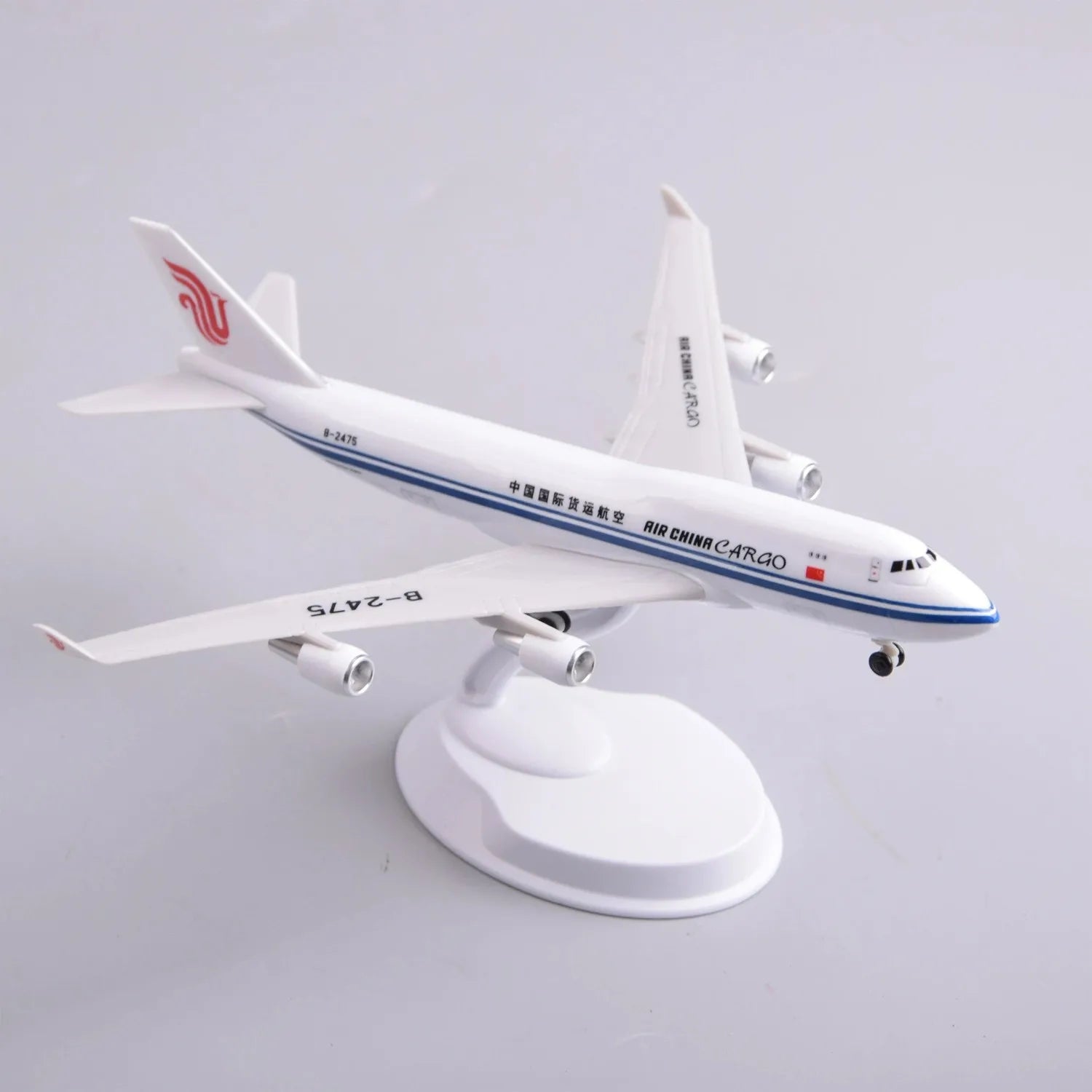 20CM Scale Aircraft AIR CHINA Cargo B747 Airlines Openable Cargo Door ABS Model Miniature Airplane Toy Model Boys Toys Children