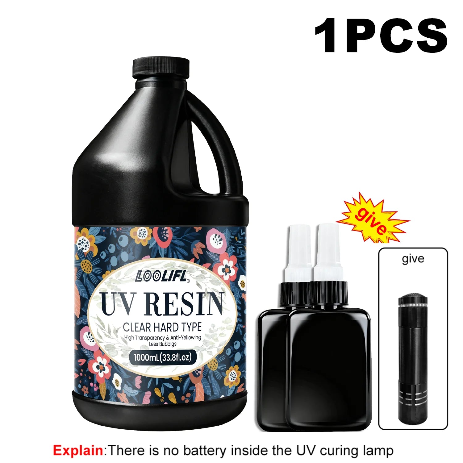 Hot Sell UV Hard Resin Adhesive UV Glue Welding Kit 50g/1000g DIYJewellery Making For Jewellery Glass Metal 1-Minute Fast Curing