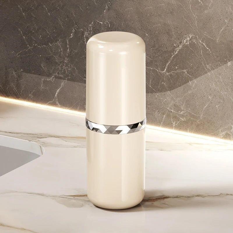 Accessory Toothpaste Toothbrush Holder Travel Bathroom Organizer Portable Wash Cup Storage Box Plastic Brush Mouthwash