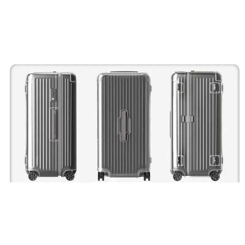 Luggage Cover for Rimow Essential Trunk Plus Suitcase Protector Covers PVC Clear Dustproof Cases Luggage Accessories