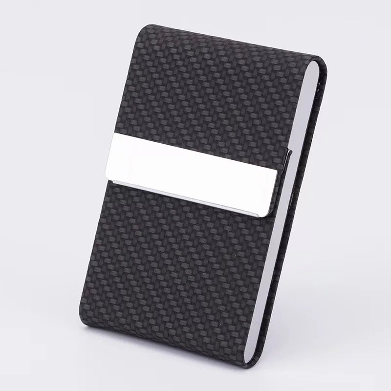 Slim 7 Slot Cigarette Case for Women I Automatic Pop-Up Mini Leather Holder l Shockproof Metal Core & Pastel Colors Gift Box