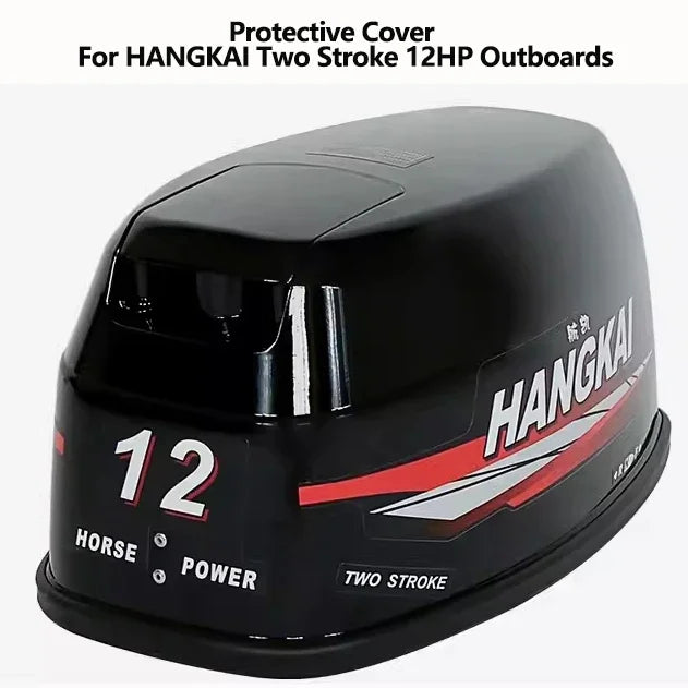 HANGAKI Outboard Motor Parts for 2-Stroke 12 HP Outboards Accessory Marine Engine Throttle Cable Propeller Spark Plug Gear