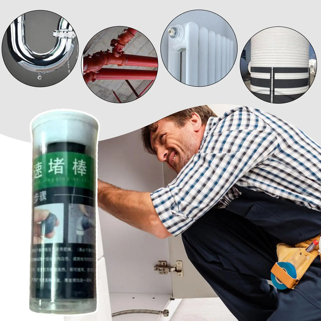 Epoxy Putty Stick Quick Leak Repair Fills Permanent Adhesive Epoxy Putty Sticks for Quick Repairs on Metal Glass Wood Ceramic