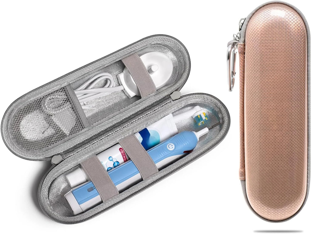EVA Electric Toothbrush Case Waterproof Shockproof Moisture Resistant Large Size Fits Most Sonicare Electric Toothbrush