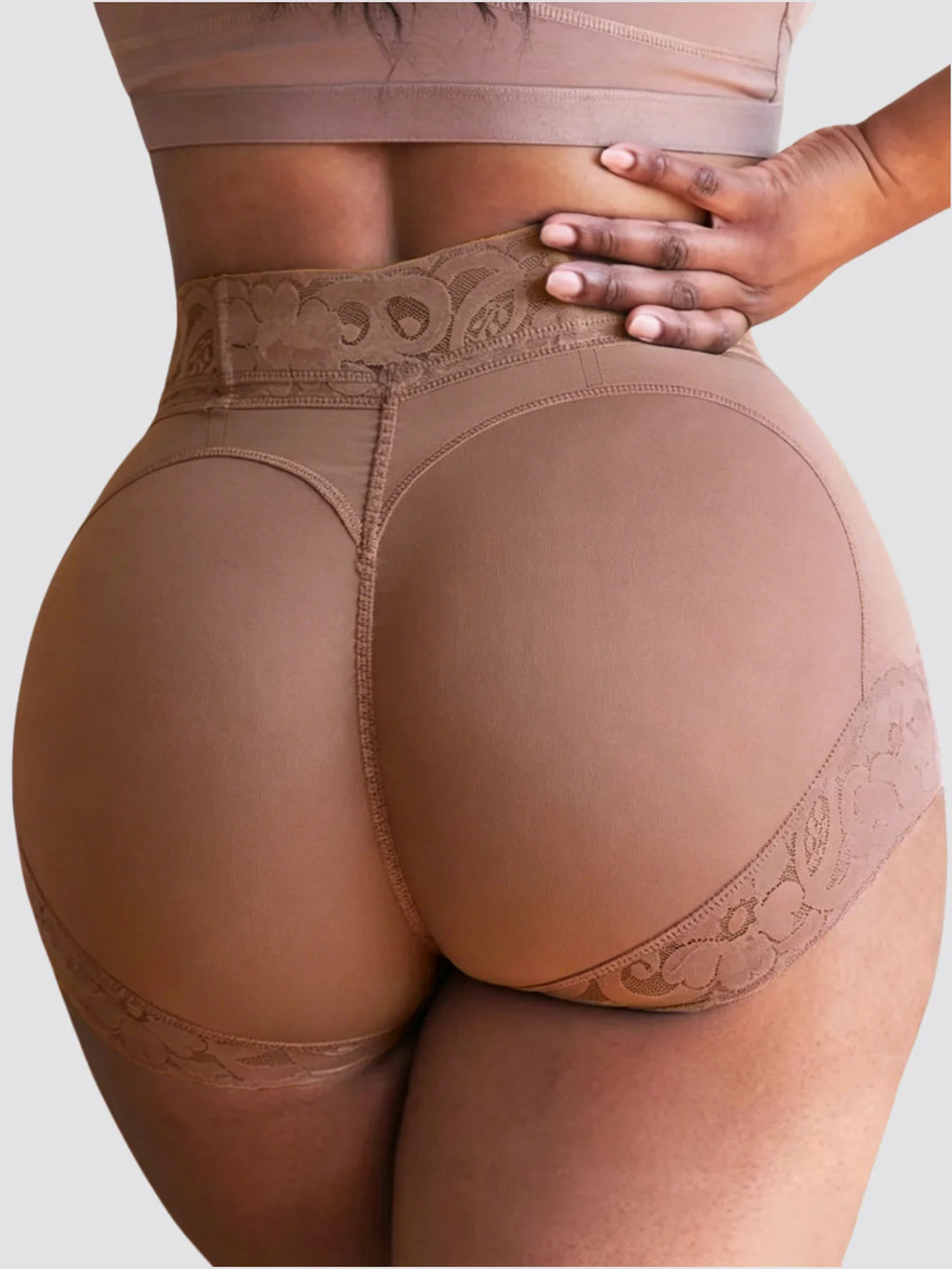 Women's Bodysuit Tummy Control Butt Lifting Shapewear Shorts Natural Look Booty Lift Slimming Underwear Fitness Body Shaper