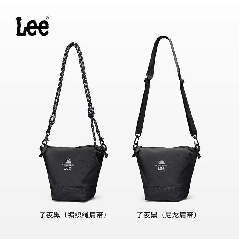 LEE Outdoor Lightweight 2 Shoulder Straps Phone Shoulder Bag Women Man Stylish Travel Crossbody Bags Simple Small Messenger Bag