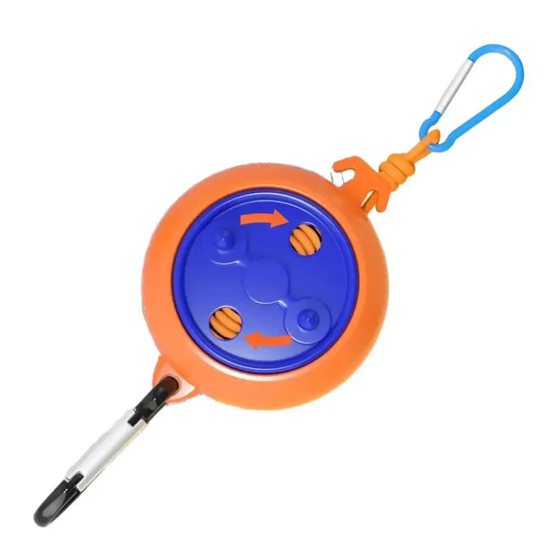 M-1Pc Windproof Retractable Clothesline Outdoor Laundry Drying Rope Anti-slip Cord For Camping Hotel Portable Travel
