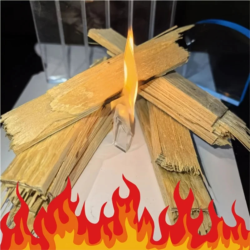 Fire Starter Sticks 60 Pcs Clear Waterproof Fast Long Burning 6 Minutes Portable Survival Outdoor Camping BBQ Hiking Wilderness