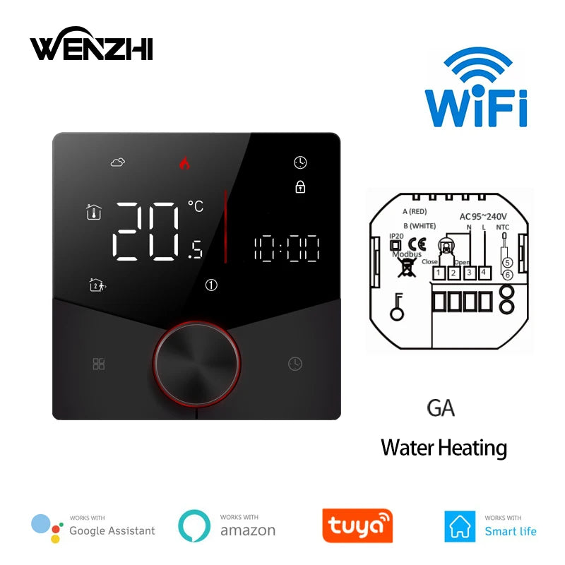 ZigBee/Wifi Warm Floor Room Heating Thermostat Temperature Controller For Water/Electric/Gas Boiler Tuya Smart Life Alexa Home