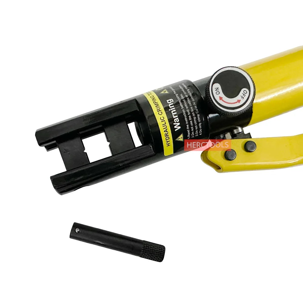 Hand Operated  Hydraulic Wire Crimping Tool Battery Cable Lug Terminal Crimper With 8 Pairs of Dies, 4-70mm² Crimping Tool