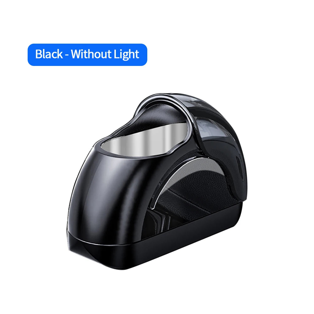 Car Ashtray High-end Can Not Drop Ash Artifact New Car Door LED Creative Anti-ashtray Car Home Universal