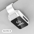 Car Eyeglass Holder Glasses Storage Clip Sunglasses Holder with Sponge Protection For Opel Corsa D Astra Insignia Mokka Adam