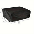 Universal Heavy-Duty Grill Cover, Fits Blackstone Griddle with Hood & Camping Grills, RV Outdoor Barbecue Accessory