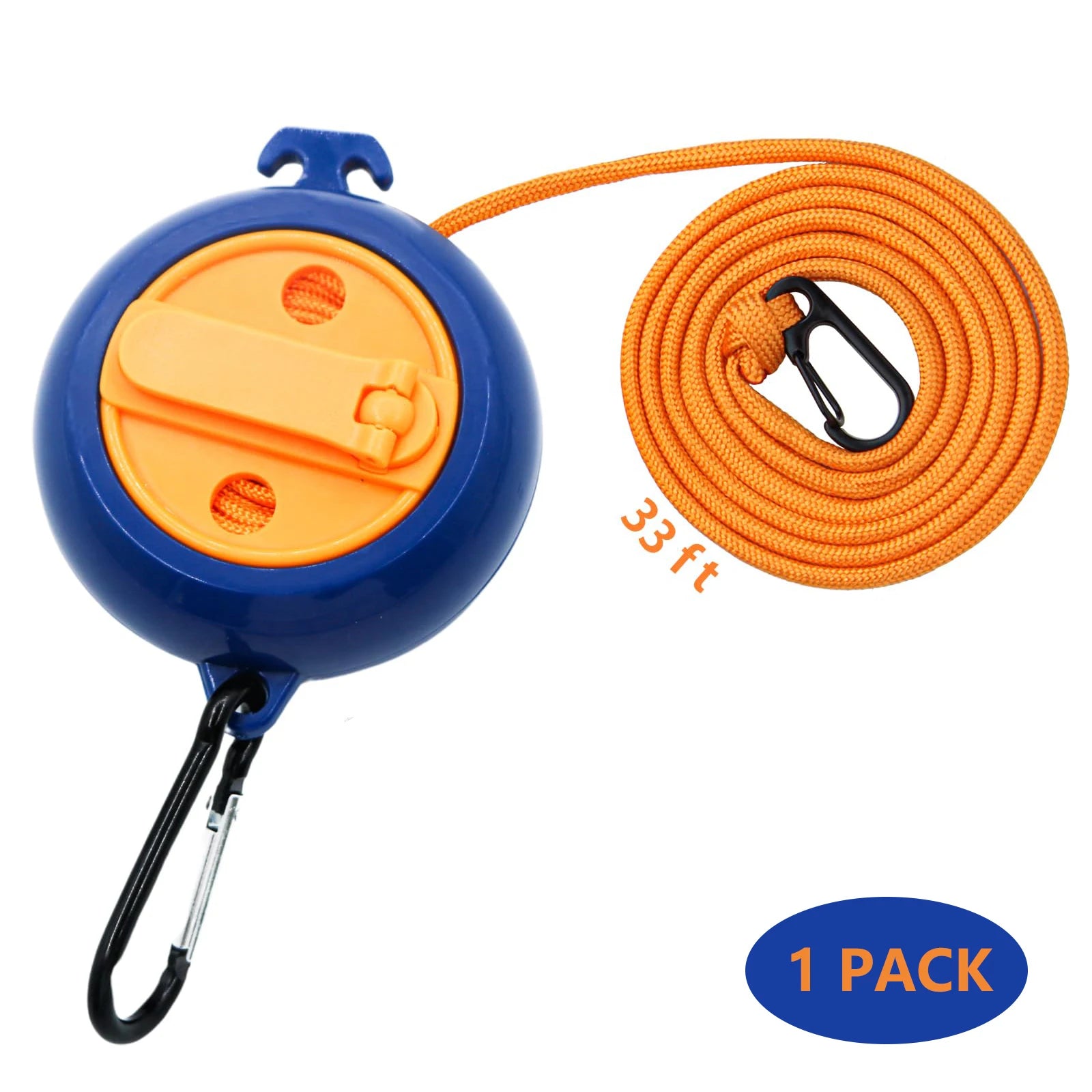 1PC Adjustable Portable Clothesline, Retractable Outdoor Travel Clothes Line for Camping, Hiking and Indoor Use
