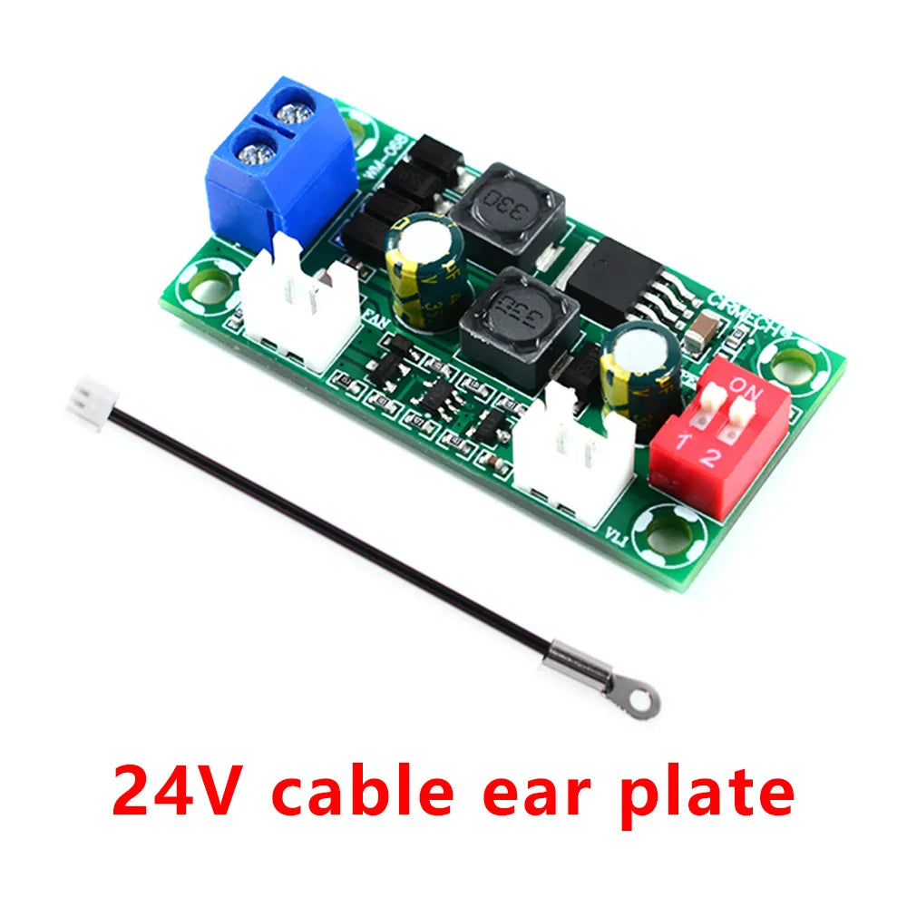 Electronic Thermostat Temperature Control Fan Module DC12V 24V Speed Controller Temperature Control Board Cooling Module