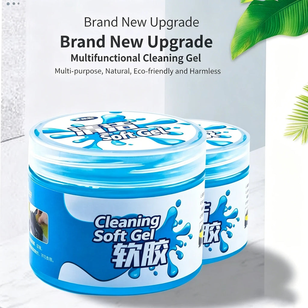 Multi-Functional Crystal Cleaning Gel Dust Absorber Soft Clay Car Interior Cleaner Crevice Chair Back Debris Removal Tool