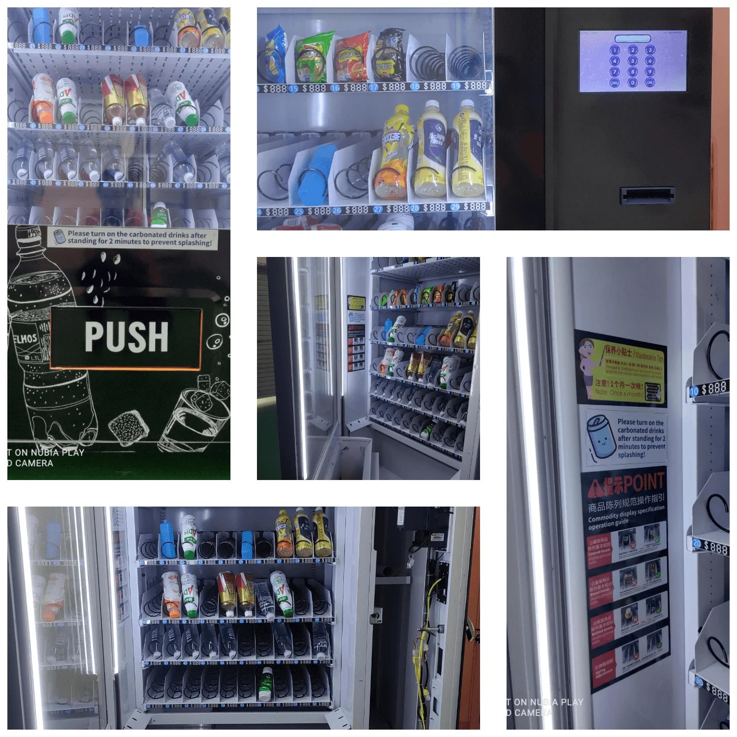 Drinks Dispenser Snack Vending Machine Hotspot Customized New Style Credit Card Payment System For Office School Top Quality
