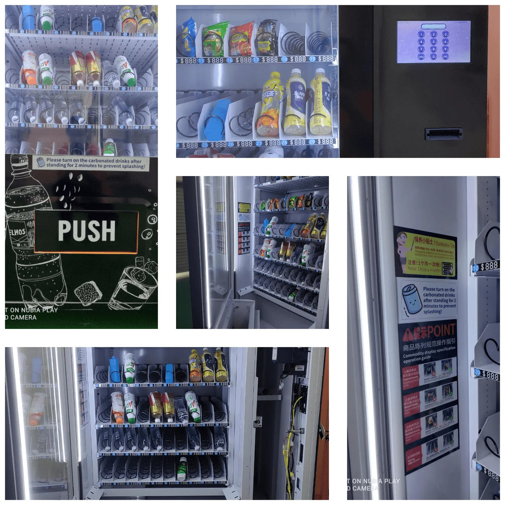 Drinks Dispenser Snack Vending Machine Hotspot Customized New Style Credit Card Payment System For Office School Top Quality