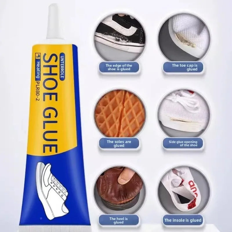 Strong Shoe Glue For Repair Leather Boots Sneakers Waterproof Fast Fixing DIY Universal Adhesive 60ml Long Lasting Bond