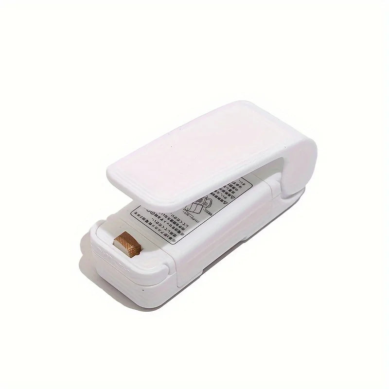 Mini Heat Bag Packaging Sealer Portable Plastic Bag Clip Sealing Machine Food Storage Seal Snack Sealing Kitchen Gadgets