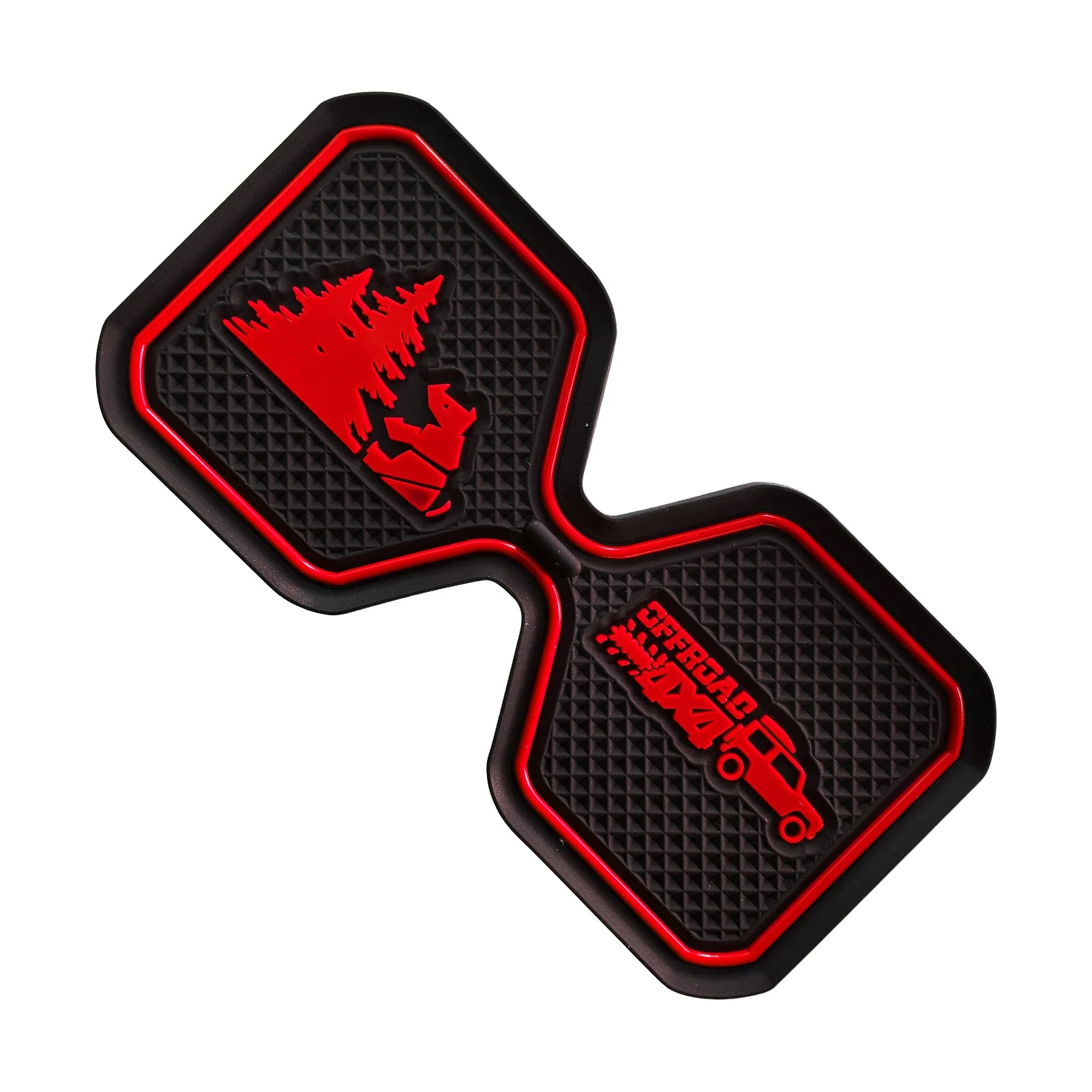 Noctilucent Car Cup Coaster Slot Pad for New Suzuki Jimny JB64/JB74 2019-2022 Anti-Slip Mat Pocket Mat Interior Cup Holder Pad