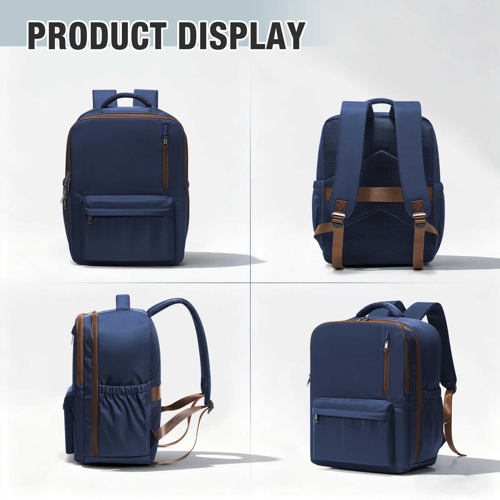 Travel Backpack Cabin Bag, Ryanair Backpack 40x30x20 Carry-Ons, Men Women 15.6 inch Laptop Backpack, Casual Trekking Backpack