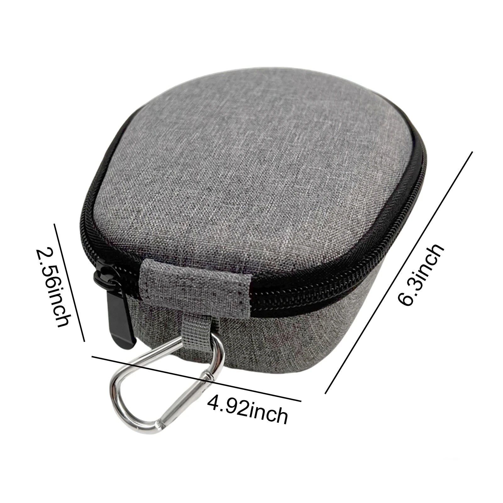 For SHOKZ AS600/650/700 Sport Headphones Carry Bag with Mesh Bag Protective Carrying Box Anti-Scratch for Outdoor Travel Commute